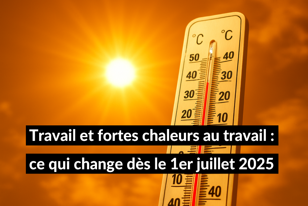 Des obligations strictes entrent en vigueur pour protéger la santé des travailleurs dès l’entrée en vigueur du niveau vigilance jaune de Météo France